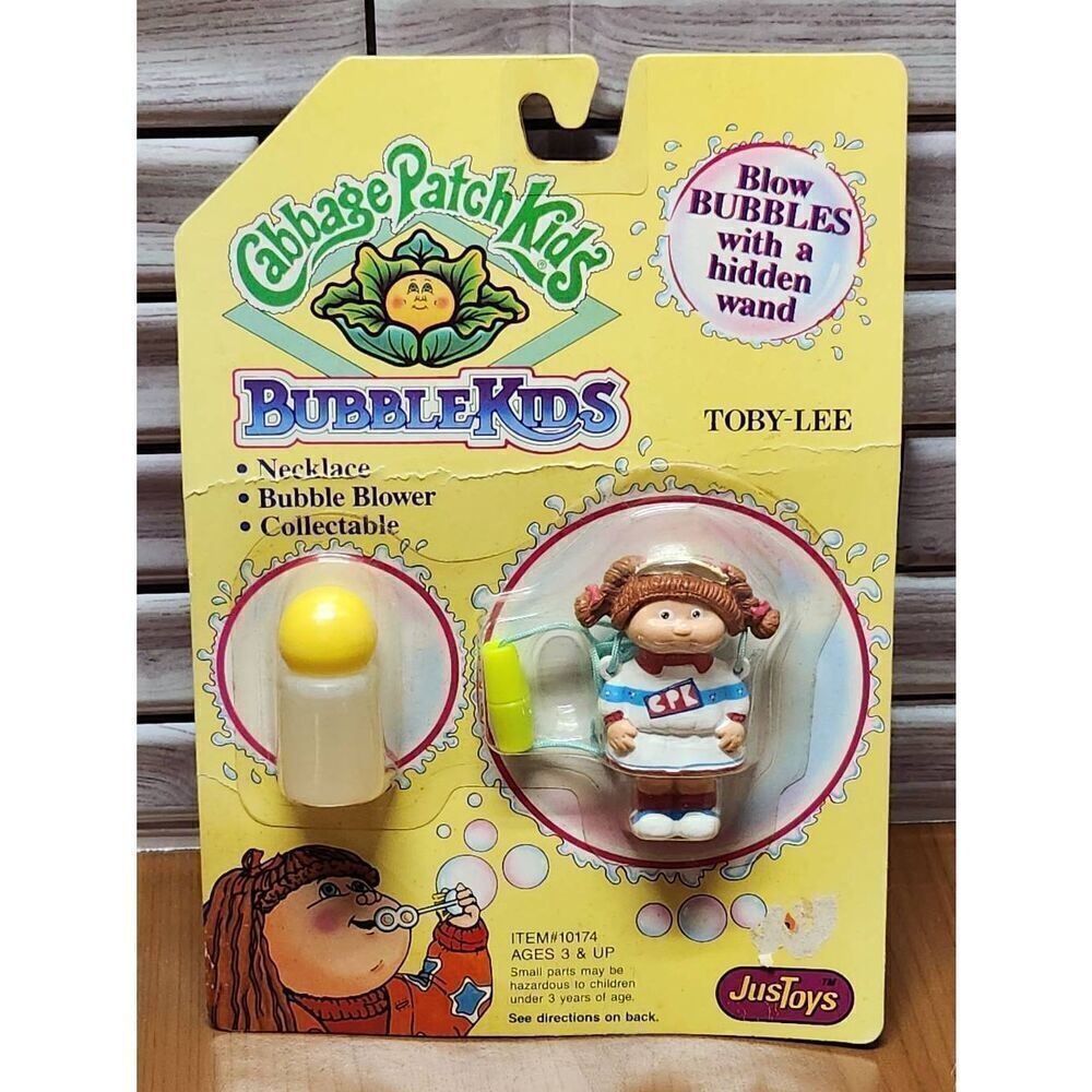Vintage Cabbage Patch Kids Bubble Kids Toby Lee #A69